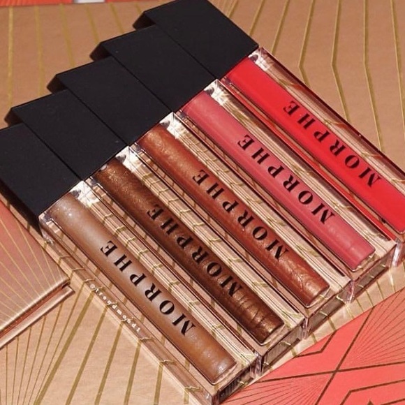 🌺Morphe “Hot Tropic” Lip Gloss Set - Picture 3 of 8